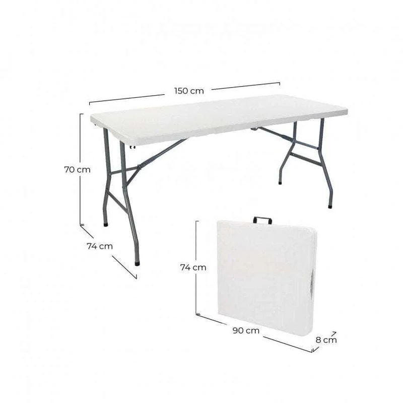 Table De Jardin Pliante En Plastique