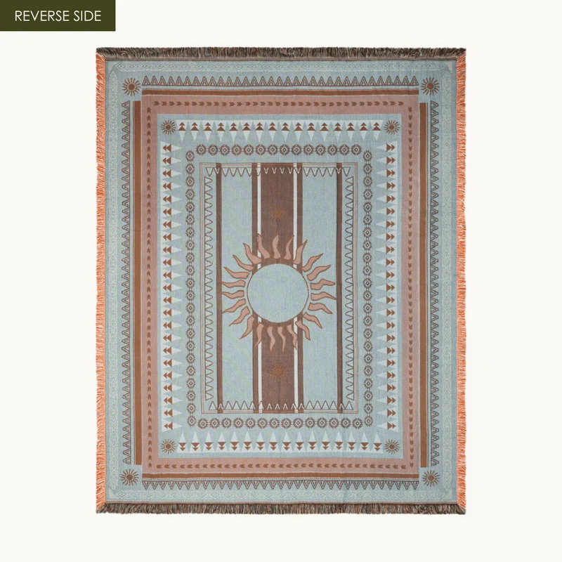 SUNSET THROW RUG