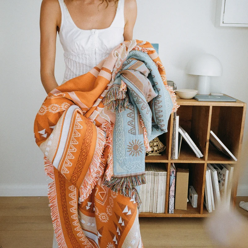 SUNSET THROW RUG