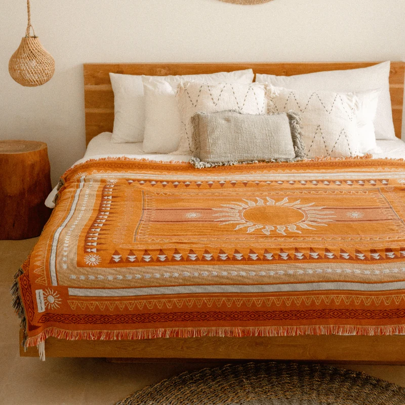 SUNSET THROW RUG
