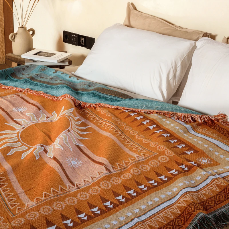 SUNSET THROW RUG