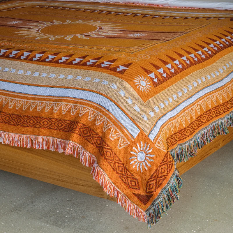SUNSET THROW RUG