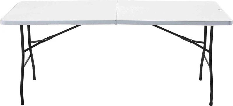 Table Pliante Blanche 180 X 74 Cm