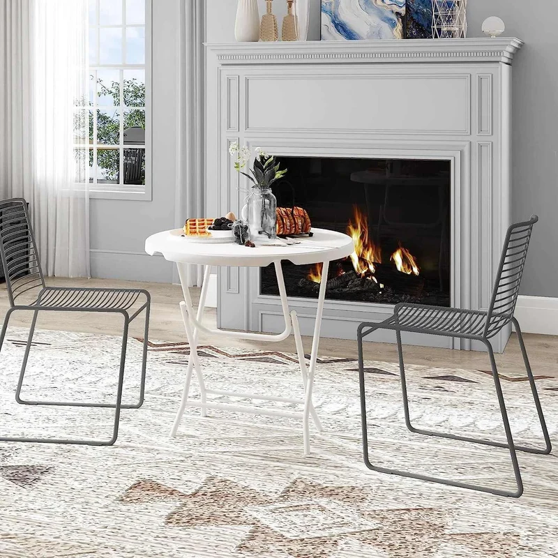 Table De Jardin Blanche Pliante