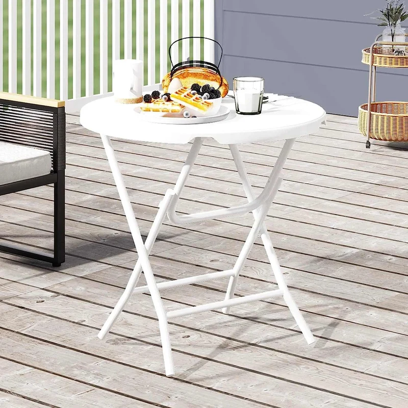Table De Jardin Blanche Pliante