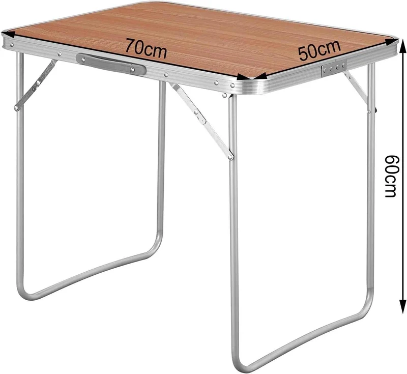 Petite Table Camping Pliante Valise