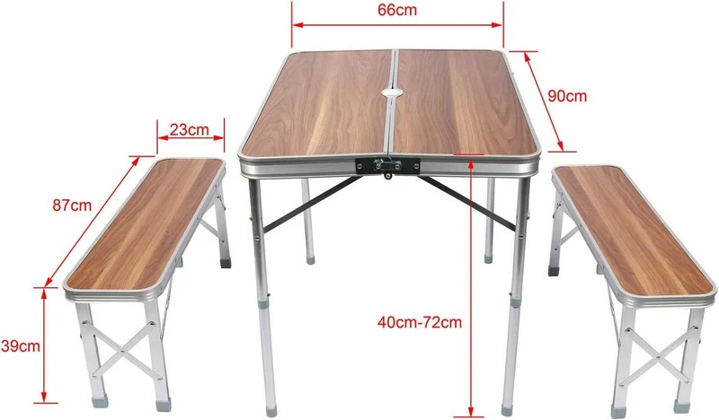 Table De Picnic Pliante Valise