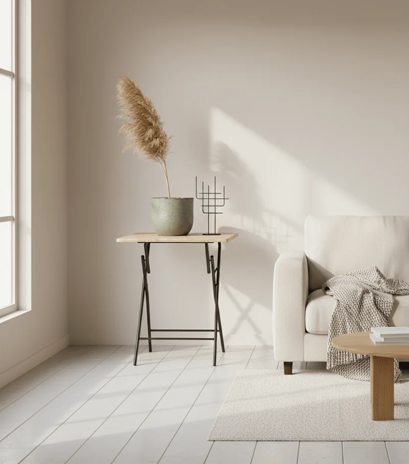 Table Haute Pliante Bois