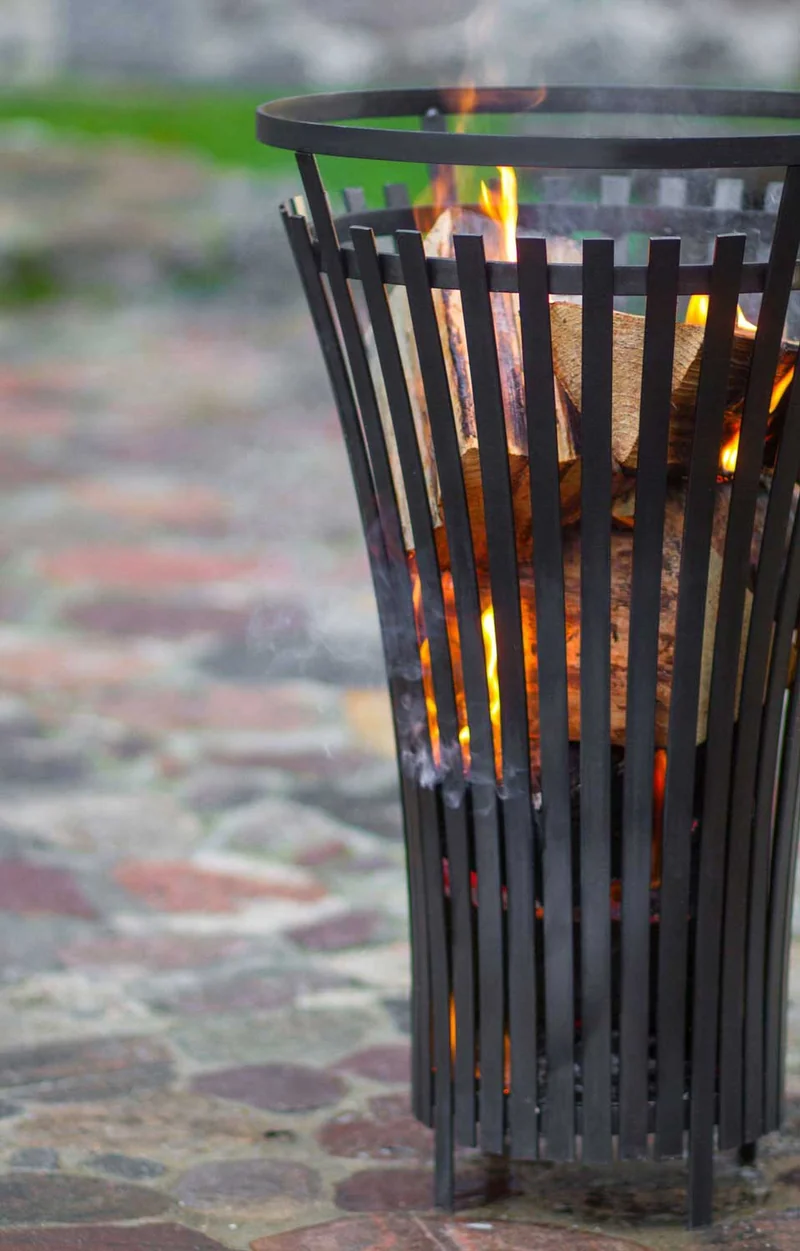 Cook King - Brasero Exterieur, Brasero Terrasse, Brasero de Jardin, Bol à Feu «FLAME»