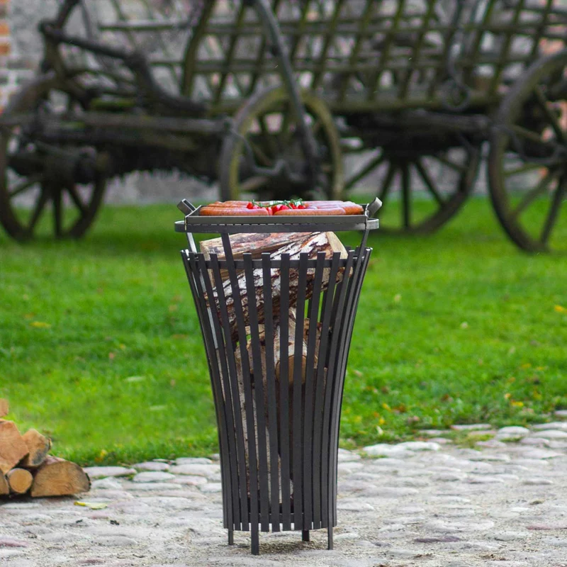 Cook King - Brasero Exterieur, Brasero Terrasse, Brasero de Jardin, Bol à Feu «FLAME»