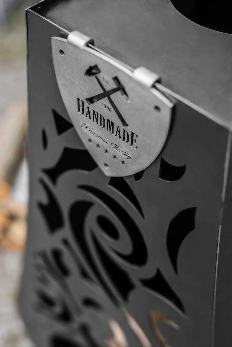 Cook King - Brasero Cheminee Exterieur Terasse, Chauffage Exterieur, Cheminée Bois «HAWANA»