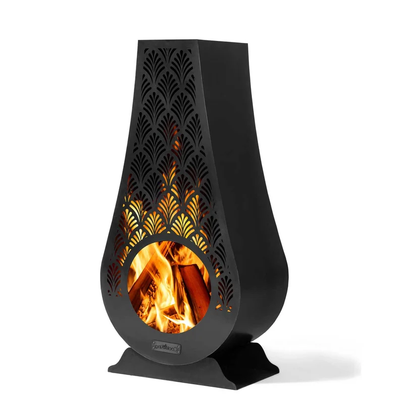 Cook King - Brasero Cheminee Exterieur Terasse, Chauffage Exterieur, Cheminée Bois «ANKARA»