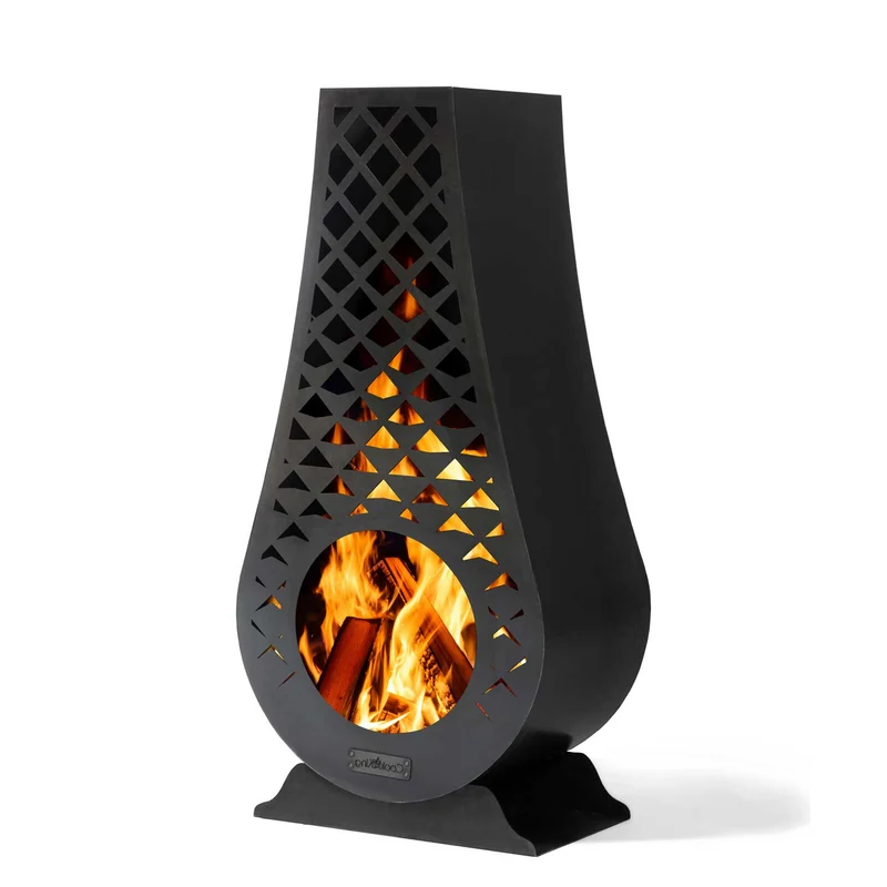 Cook King - Brasero Cheminee Exterieur Terasse, Chauffage Exterieur, Cheminée Bois «AVANGARDO»