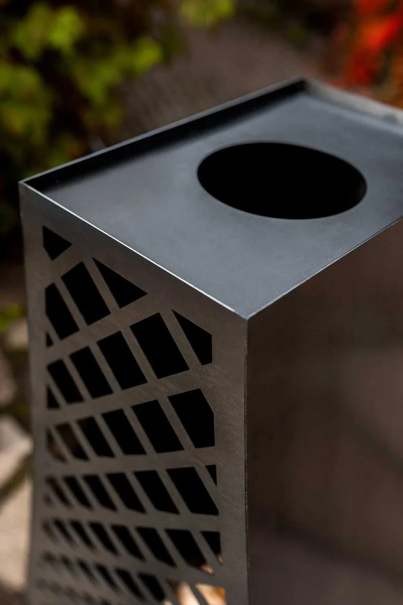 Cook King - Brasero Cheminee Exterieur Terasse, Chauffage Exterieur, Cheminée Bois «AVANGARDO»