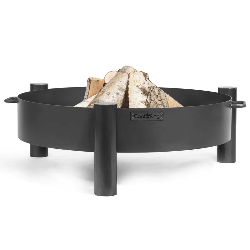 Cook King - Brasero Barbecue, Brasero Exterieur, Brasero Terrasse, Brasero de Jardin «HAITI» - Dia. 60 cm, 70 cm, 80 cm
