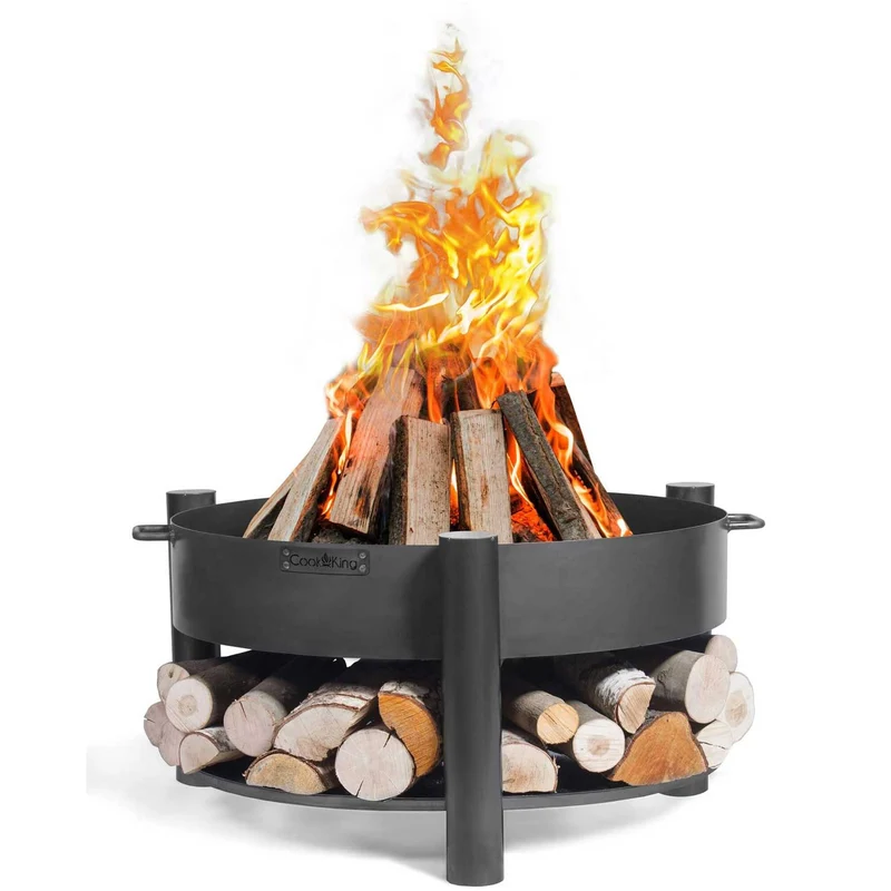 Cook King - Brasero Barbecue, Brasero Exterieur, Brasero Terrasse, Brasero de Jardin «MONTANA» - Dia. 60 cm, 70 cm, 80 cm