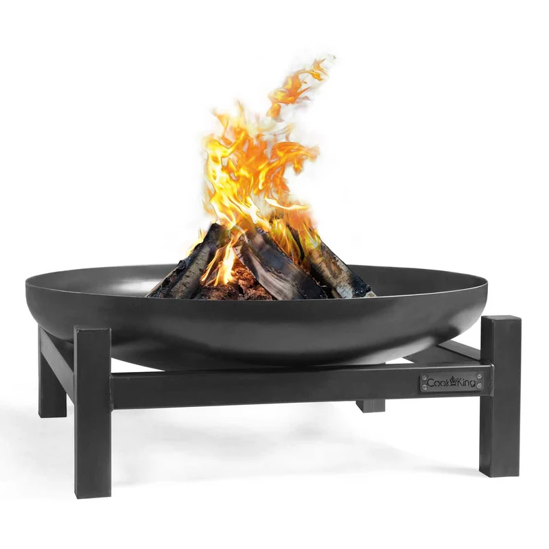 Cook King - Brasero Barbecue, Brasero Exterieur, Brasero Terrasse, Brasero de Jardin «PANAMA» Dia. 60 cm, 70 cm, 80 cm, 100 cm
