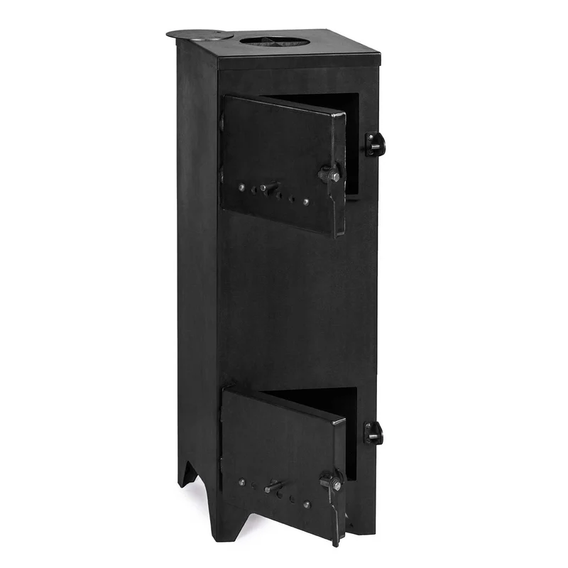 Cook King - Brasero Cheminee Exterieur Terasse, Chauffage Exterieur, Cheminée Bois, Four de Camping «BURNER» Foyer en Chamotte