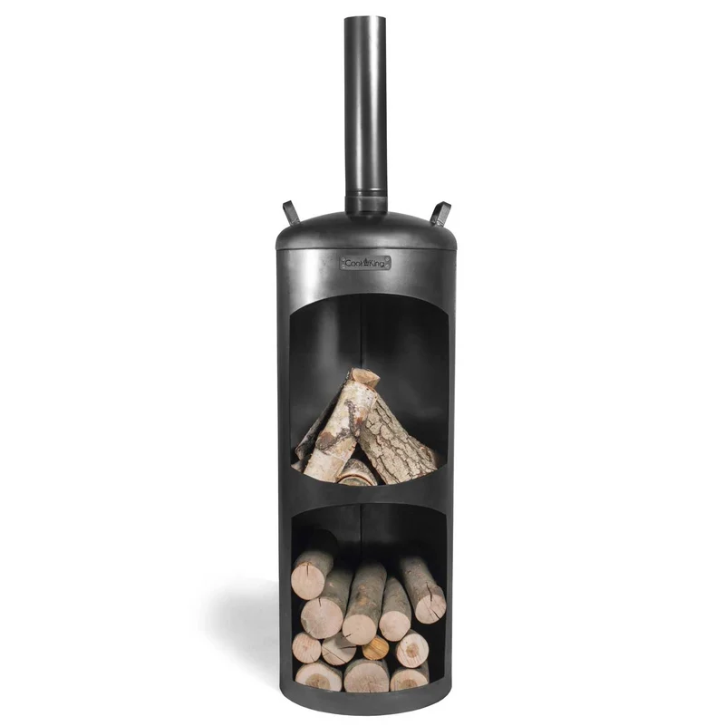 Cook King - Brasero Cheminee Exterieur Terasse, Chauffage Exterieur, Cheminée Bois «FARO»