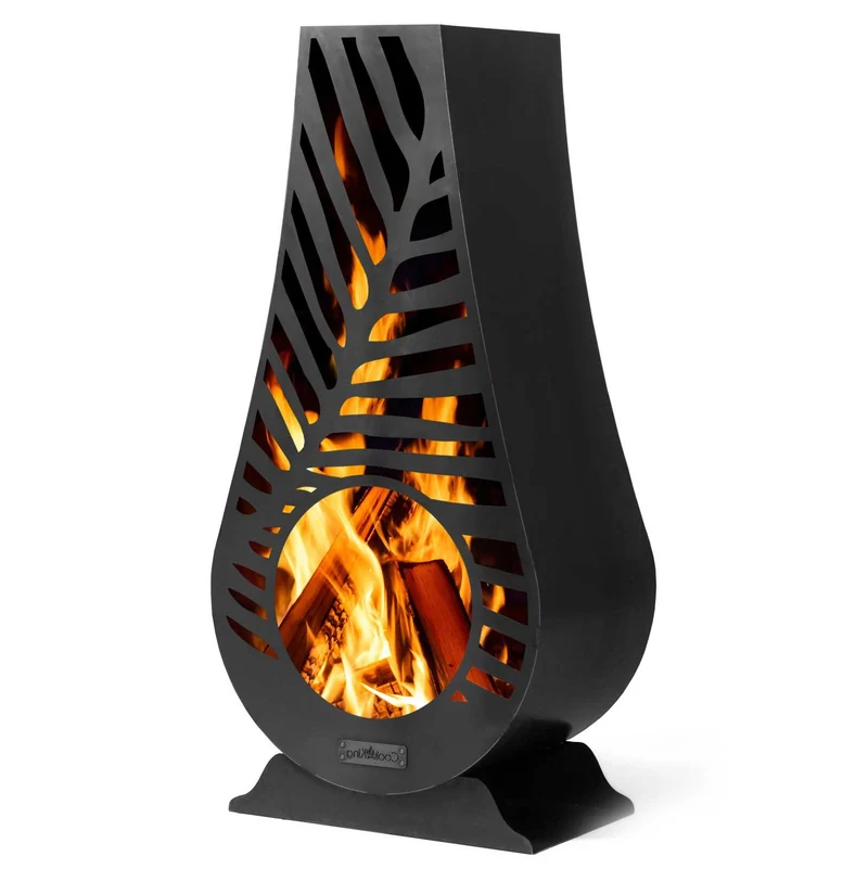 Cook King - Brasero Cheminee Exterieur Terasse, Chauffage Exterieur, Cheminée Bois «LIMA»