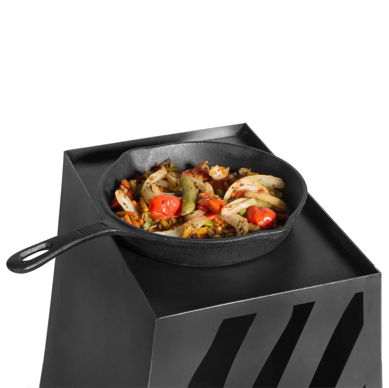 Cook King - Brasero Cheminee Exterieur Terasse, Chauffage Exterieur, Cheminée Bois «LIMA»