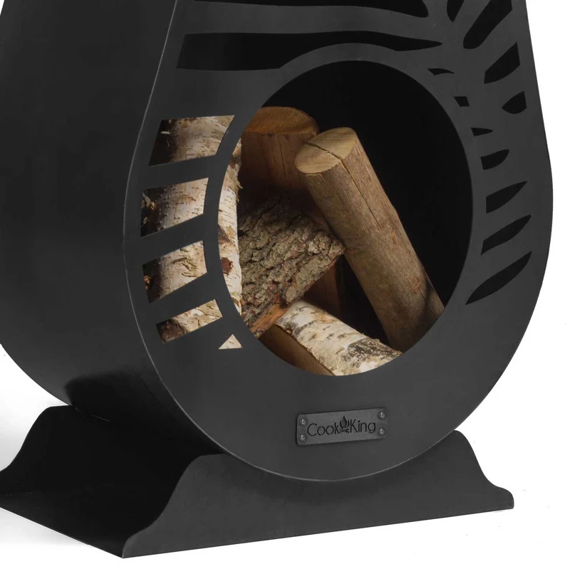 Cook King - Brasero Cheminee Exterieur Terasse, Chauffage Exterieur, Cheminée Bois «LIMA»