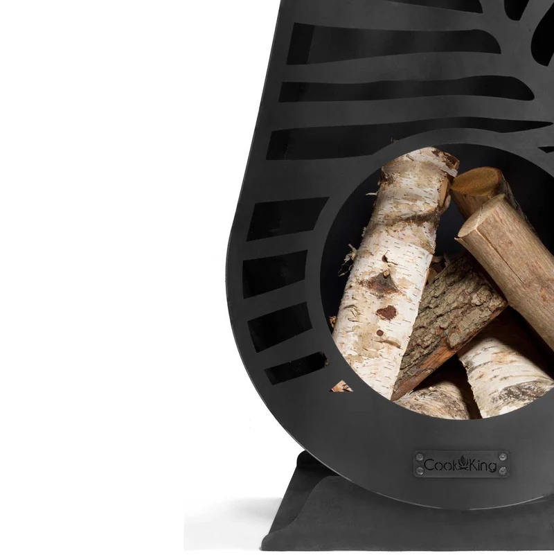 Cook King - Brasero Cheminee Exterieur Terasse, Chauffage Exterieur, Cheminée Bois «LIMA»
