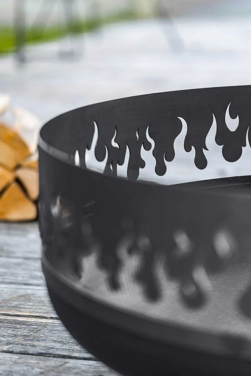 Cook King - Brasero Barbecue, Brasero Exterieur, Brasero Terrasse, Brasero de Jardin «FIRE» 80 cm