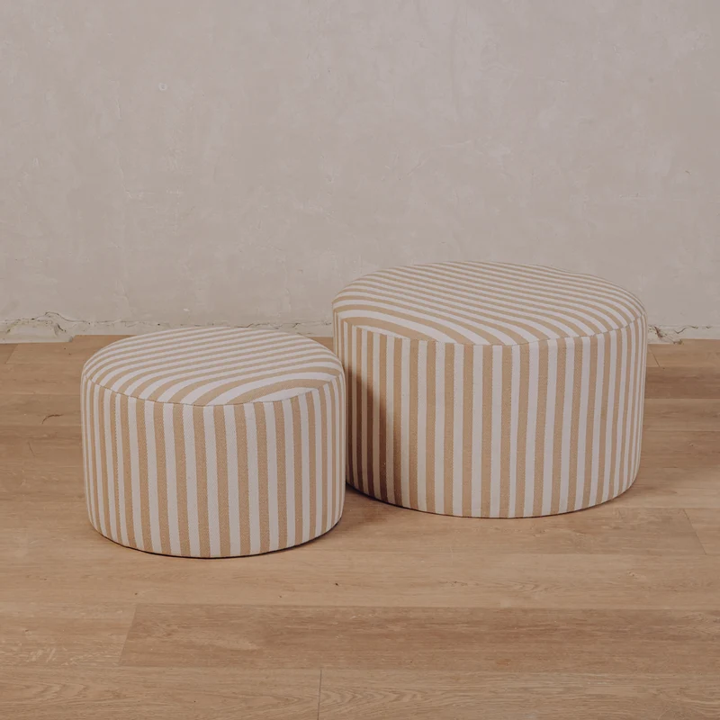 Pouf Jeff - Rayé