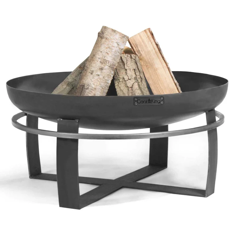 Cook King VIKING - Brasero barbecue, brasero extérieur et brasero de jardin, Ø 60, 70, 80 ou 100 cm