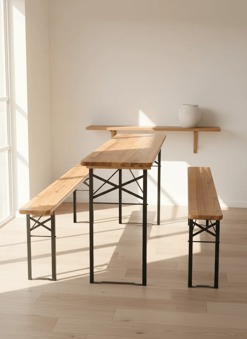 Table Pliante Bois 8 Personnes