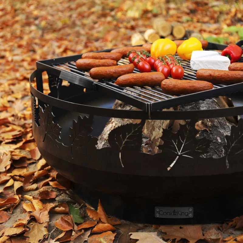 Cook King - Brasero Barbecue, Brasero Exterieur, Brasero Terrasse, Brasero de Jardin «TORONTO» 80 cm