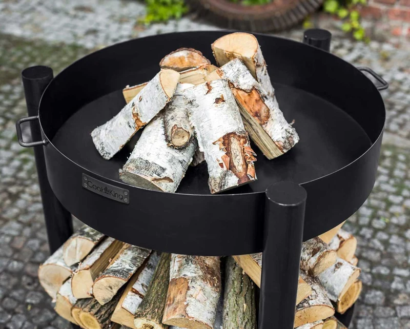 Cook King - Brasero Barbecue, Brasero Exterieur, Brasero Terrasse, Brasero de Jardin «MONTANA» 60 cm, 70 cm, 80 cm
