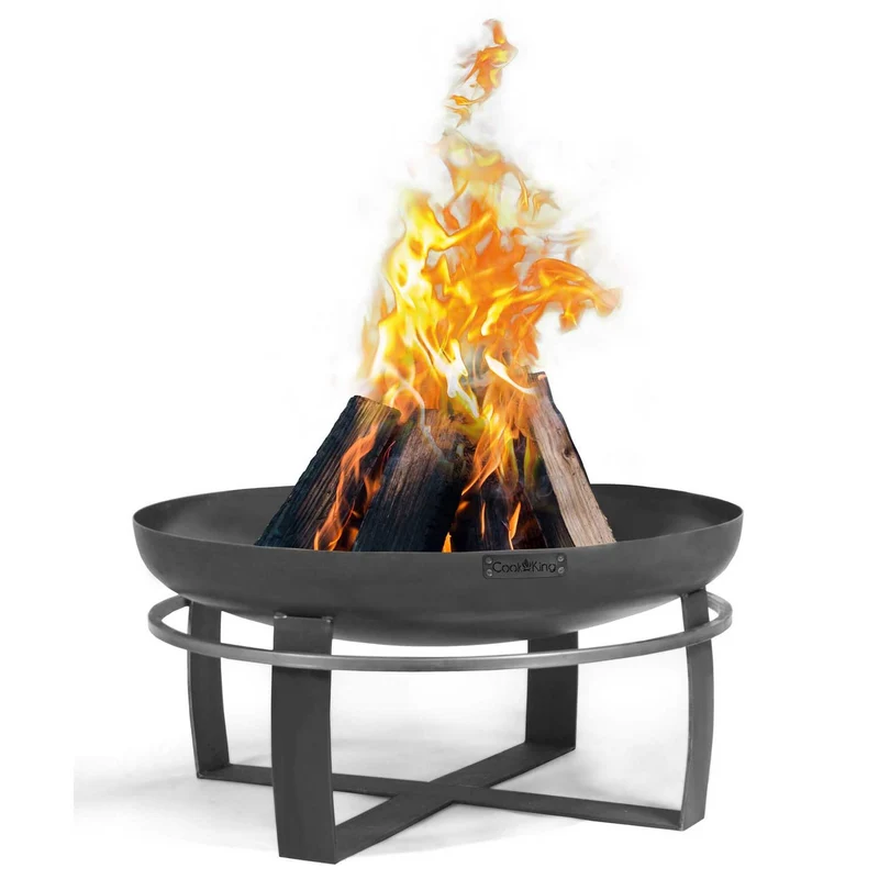 Cook King - Brasero Barbecue, Brasero Exterieur, Brasero Terrasse, Brasero de Jardin XXL «VIKING» 80 cm