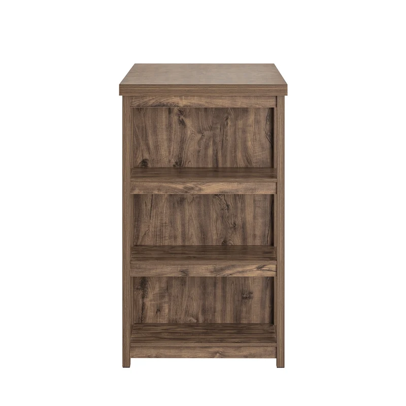 SoBuy SVW20-N îlot Central de Cuisine, Comptoir, Placard, Buffet, Armoire de Cuisine avec Porte-Verres et Porte-Bouteilles