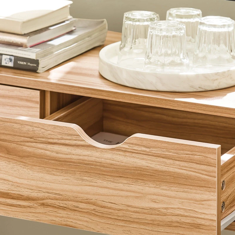 SoBuy FSB54-N Table Console, Table d’Entrée, Meuble d’Entrée, Bout de Canapé, Table Décorative, Buffet