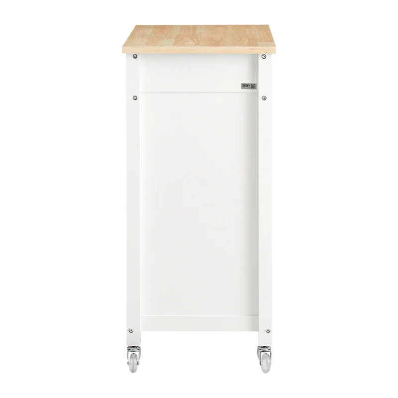 SoBuy FKW46-II-WN Desserte roulante Chariot de Service Chariot de Cuisine Meuble de Rangement avec Aspect Grillagé