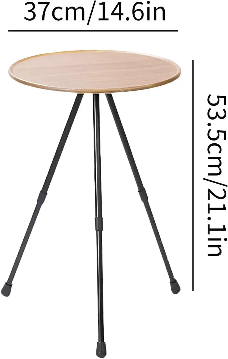 Table Basse Ronde Pliante