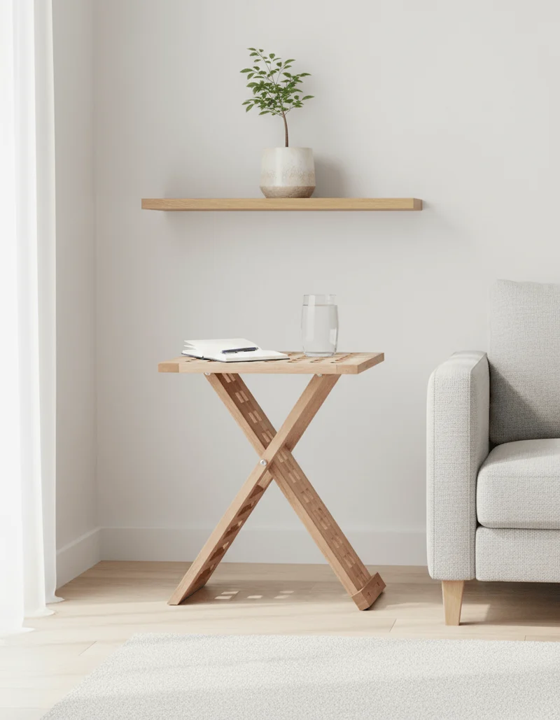 Table Basse Pliante Bois
