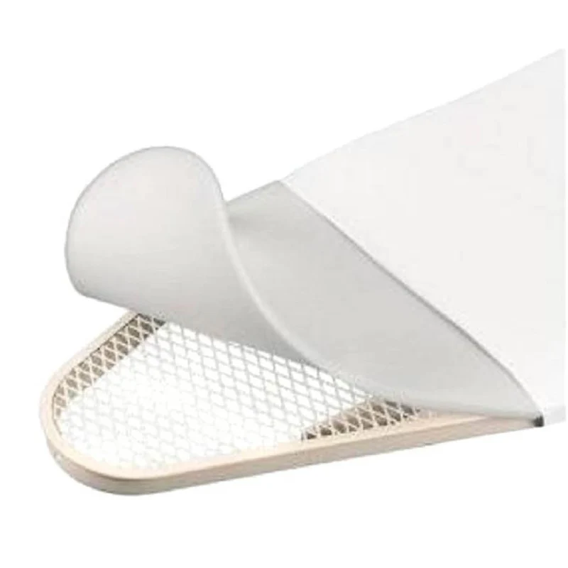 ARIT Mollettone – Housse de table à repasser en polyester, 135 × 45 cm, blanche, fabriquée en Italie