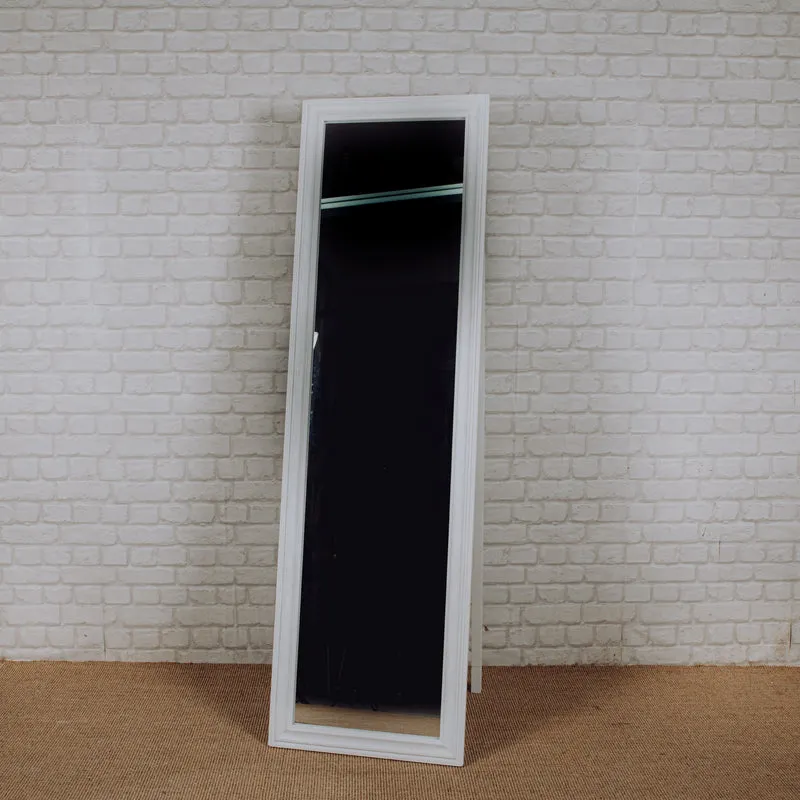 Miroir psyché blanc
