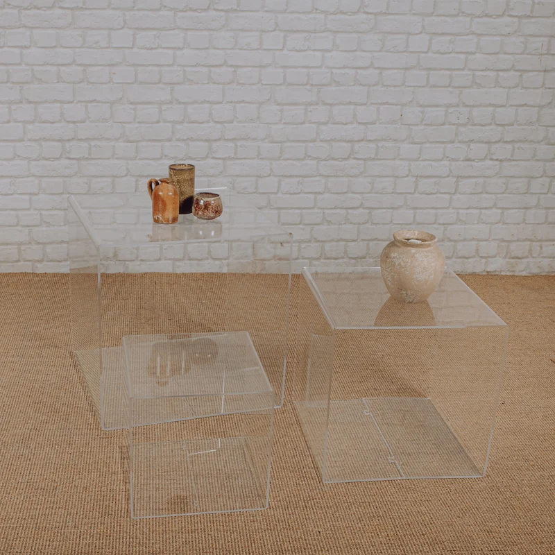 Cube plexiglas