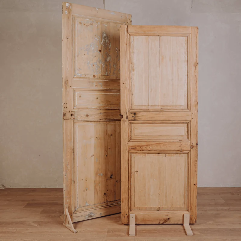 Porte en bois ancienne patinée - divers