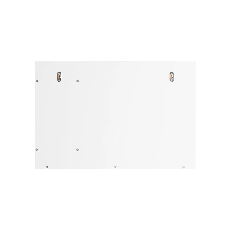 SoBuy BZR128-W Miroir de Salle de Bain avec Étagère Plateau Commode Armoire Murale Miroir Mural Meuble Salle de Bain Suspendue Placard Mural