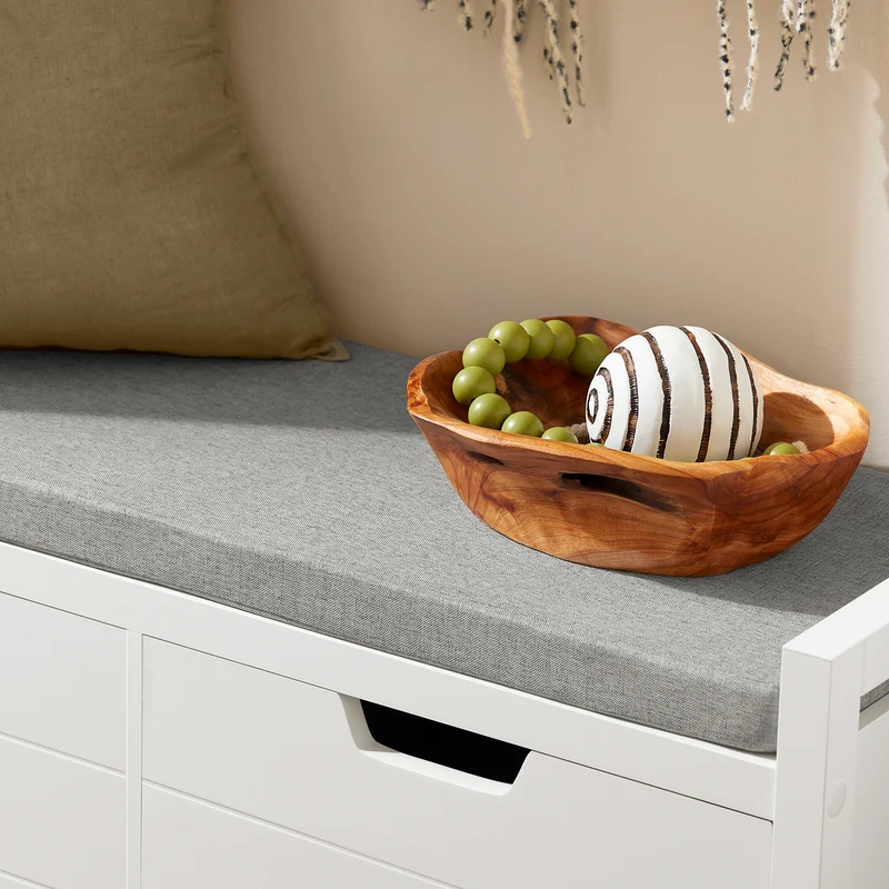 SoBuy FSR63-W Banc de Rangement Commode à Chaussure