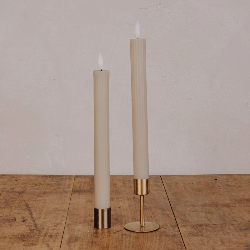 Chandelle LED Cannelée