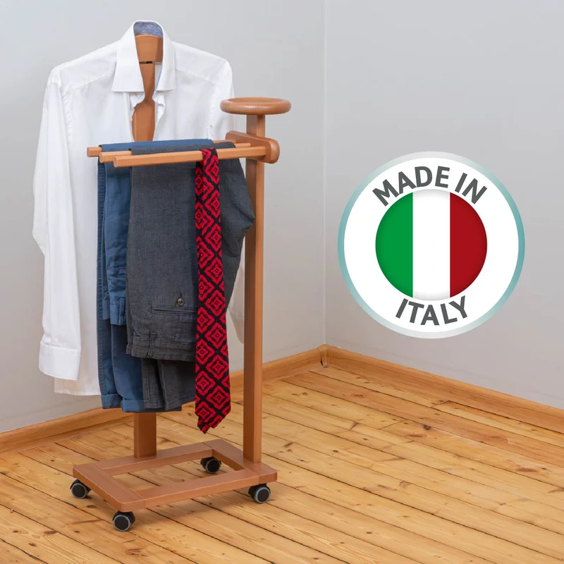 Valet de chambre en hêtre avec tablette – Tatkraft Lord