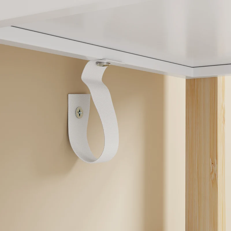 SoBuy FRG226-H-WN Étagère WC Étroite 28 cm avec 4 Compartiments, Cadre Bambou et Anti-basculement – Rangement Toilette Bois Naturel et Blanc, 90 cm