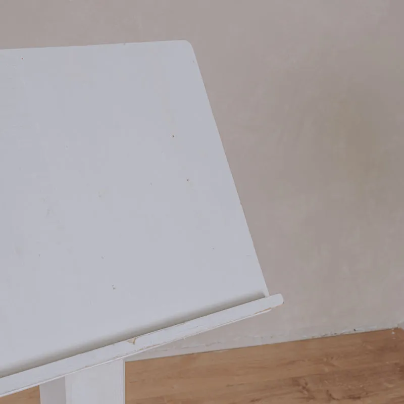Pupitre bois blanc
