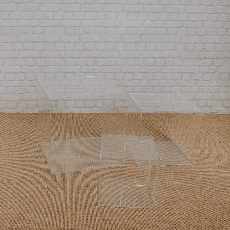 Cube en plexiglas